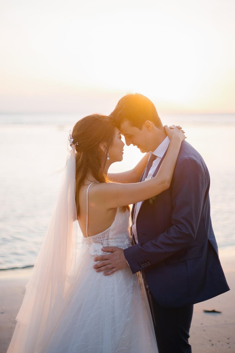 Outdoor wedding under the stars